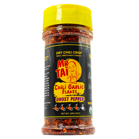 GHOST PEPPER - Chili Garlic Flakes - 100g (4oz)