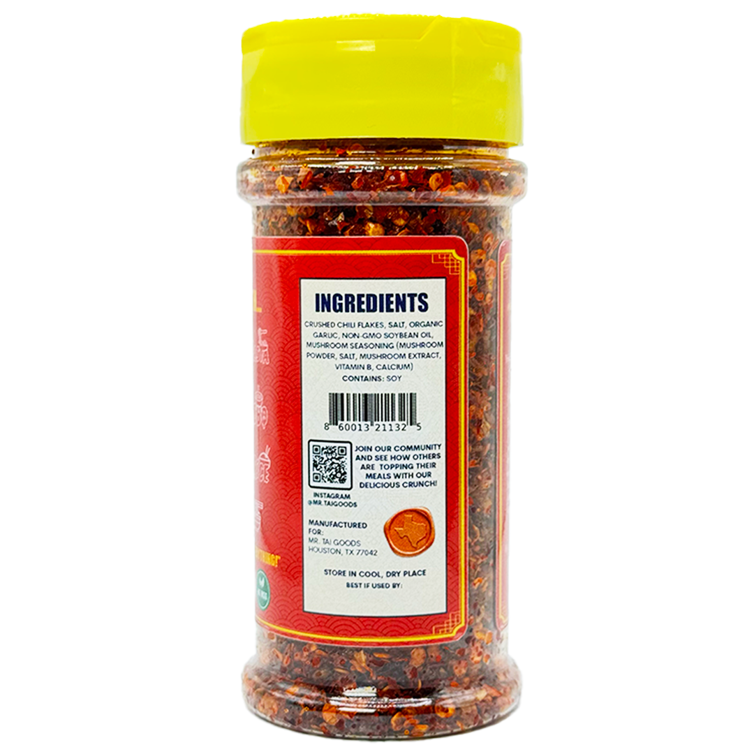 2pk - SPICY & GHOST PEPPER - Chili Garlic Flakes - 200g (8oz)